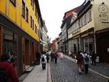 nur noch wenige solche schnen Altstadtstraen gibt es noch in Nordhausen