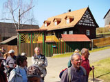 herrliches Egerlnder Gehft im Ort Neualbenreuth