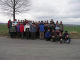 Gruppenfoto vor dem individuellen Heimweg nach Weimar