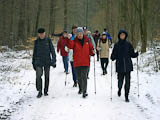 keiner geht vor dem Wanderleiter !!!