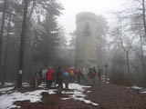 auch hier am Bielerturm sind wir stndig in den Wolken