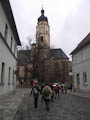 das Ziel der Wanderung ist erreicht - die Kirche von Buttstdt