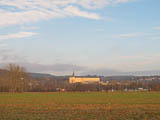 wieder im Saaletal lag die Heidecksburg richtig im Sonnenschein