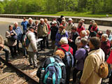 am Bahnhof Buchenwald gedenken wir der grauenvollen Zeiten