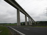 die Ilmtalbrcke - die lngste Brcke der neuen ICE-Strecke Ebensfeld - Erfurt