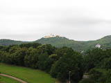 herrlicher Blick vom Burschenschaftsdenkmal zur Wartburg ber das Villenviertel von Eisenach