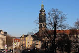 Weimarer Touristenbild bei herrlichstem Sonnenschein - Bastille und Schlo !