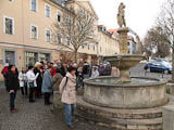 der Lwenbrunnen am Graben ist auch einer der durch Maria Pawlowna 1848 finanzierten Brunnen