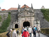 erster Aufstieg zur Burg Rosenberg in Kronach erster Aufstieg zur Burg Rosenberg in Kronach