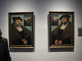 Doppelportrt der beiden ernestinischen Kurfrsten Friedrich der Weise und Johann der Bestndige von L. Cranach d..