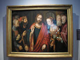 "Wer ohne Sünde ist, werfe den ersten Stein" - Christus und die Ehebrecherin - L.Cranach d.Ä. "Wer ohne Sünde ist, werfe den ersten Stein" - Christus und die Ehebrecherin - L.Cranach d.Ä.