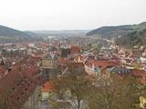 Stadtansicht von der Festung Rosenberg