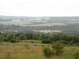 Blick vomSüdhang des Ettersberges (Naturschutzgebiet) auf die ausufernde Stadt mit dem "Abfüllbetrieb Coca Cola Weimar" Blick vomSüdhang des Ettersberges (Naturschutzgebiet) auf die ausufernde Stadt mit dem "Abfüllbetrieb Coca Cola Weimar"
