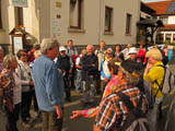der Dank an Hrn. Tuttas nach den 2 Exkursionstagen wird vor dem Hotel Plothenteich ausgesprochen der Dank an Hrn. Tuttas nach den 2 Exkursionstagen wird vor dem Hotel Plothenteich ausgesprochen