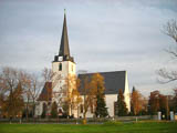 die Bergkirche hoch ber der Stadt Schleiz