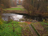 Beginn der Exkursion am Regenwasserberlauf der ffentlichen Bche in Weimar an der Ilm