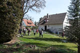 Hausansicht des Hauses der Bauhauskuenstlerin