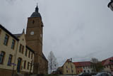 am Marktplatz der historischen Stadt