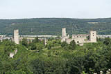die Ruine Brandenburg mit ihrer West- und Ostberg