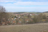 Blick ueber Oberwillingen und Niederwillingen