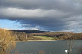 noch einmal der Blick zum Ettersberg bei schoenstem Wanderwetter!