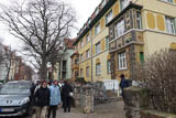 historische Klinkererker in der Goethestraße - man muß die Augen erheben! historische Klinkererker in der Goethestraße - man muß die Augen erheben!