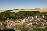 das beschauliche Dorf Posterstein unter dem Bergfried!