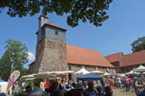 hier nun schon der Blick zur Klosterkirche Ilsenburg!