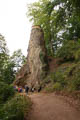 Zechstein-Felsen mit "Neuem" Blumenkorb".