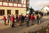 Nach Busfahrt - Start an der Regelschule Neusitz