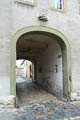 Eingang zum Judenviertel - die Judengasse vom Topfmarkt.