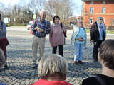 Dank der Landeskundlichen Exkursionsgruppe Weimar an die Organisatorin