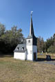 Häusermodelle für die Schieferdeckungen - hier Kirche von Gelmeroda bei Weimar!