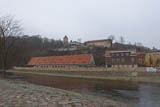 der Wirtschaftshof unter dem Schloss Osterstein der Fürsten Reuss J.Linie