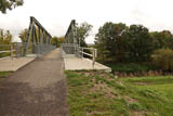 Brücke über die Unstrut der stillgelegten Bahnlinie Döllstedt - Tennstedt 
(heute Unstrut-Radweg nach Herbsleben!)