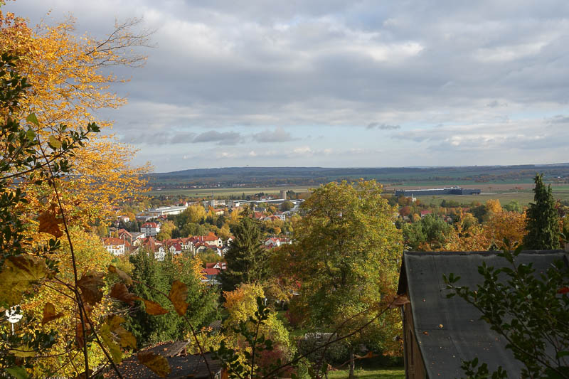 Blick nach Nord-Ost &uuml;ber Eckart&acute;s Waltershausen!